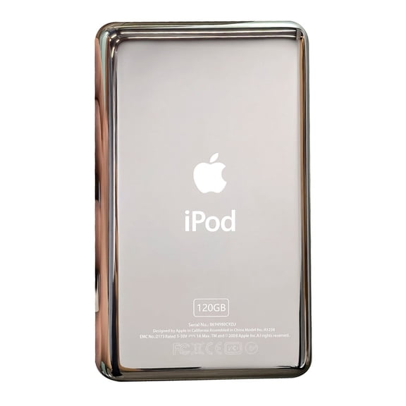 Replacement Back Plate Apple iPod Classic 6th 7th Housing Rear Thin Cover 120GB