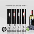 thumbnail image 3 of Electric Opener Red Grape Wine Bottle Opener Automatic Wooden Cork Extractor Corkscrew with Foil Remover -D, 3 of 5