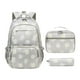 thumbnail image 1 of Mochila ligera y resistente al agua con estampado de margaritas para niñas. Gris, 1 of 9