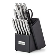 Oneida 14-Piece Cutlery Block Set with Built-In Sharpener