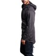 thumbnail image 2 of Victorious Long Length Fishtail Cloak Pullover Hoodie JK700 - Dark Grey - X-Large - J1A, 2 of 4