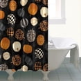 thumbnail image 4 of Halloween Patterned Pumpkins Shower Curtain 72"x72" ,Bathroom Decorative Shower Curtains Set with 12 Hooks,Modern Waterproof Washable Shower Curtain, 4 of 6