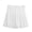 White, variant on TUIBELYN Sports High Waist Skirts Short Pleated Skirt School Dresses for Teen Girls Tennis Scooters Size S (White)