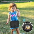 thumbnail image 4 of FJLBDE Case for iPad Pro 11 Inch 2022/2021/2020/2018 with Butterfly Stand, Heavy Duty Rugged Protective Cover with Shoulder Strap for Kids Girls, Black, 4 of 7