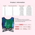 thumbnail image 3 of YiZYiF Kids Girls Shiny Sequins Dance Vests Crisscross Crop Tank Tops for Gymnastic Sports Dancing Pink 6, 3 of 3