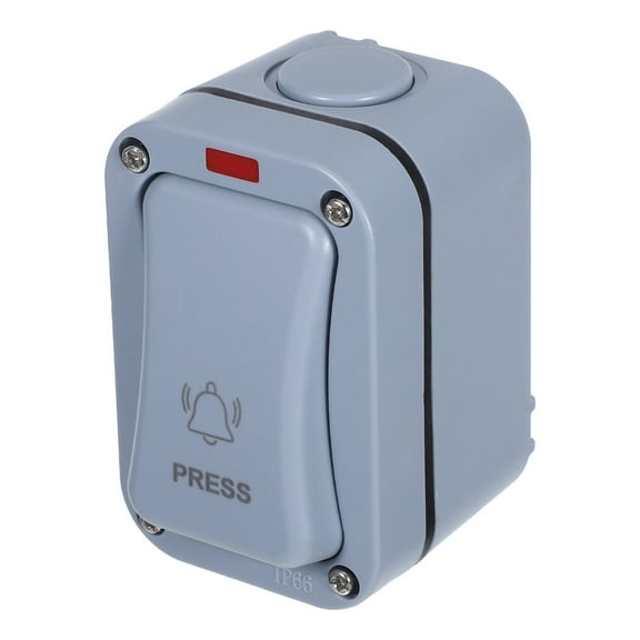 TAILTOSS Surface Mount Button Doorbell Push Button Multi ABS Material 1Pcs For Transformer Ringer