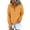Gold, variant on Gold Sweatshirt for Women Long Casual Down for Womens Pocket Hooded Sweatshirts Pullover Sleeve Button V Drawstring Hoodies Neck Women's Hoodies & Sweatshirts