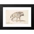 thumbnail image 2 of Charles Hamilton Smith 24x17 Black Modern Framed Museum Art Print Titled - The Hyena of Albara (1837), 2 of 5