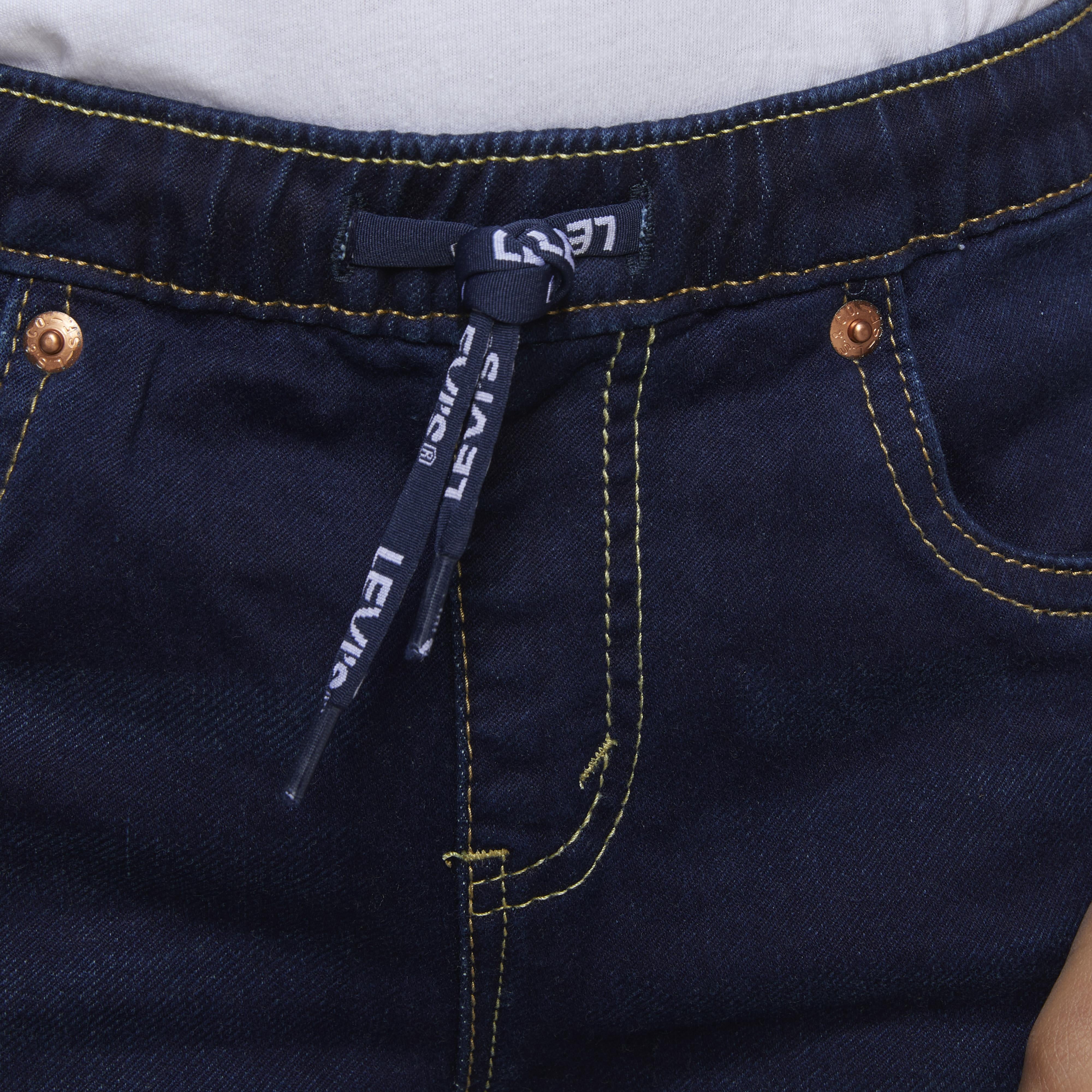 Levi's Boy's 510 Skinny Pull On Jeans, Eco-Friendly Stretch Denim, Sizes 5