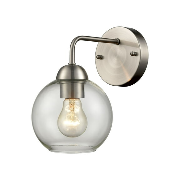 Thomas Lighting-Astoria - One Light Wall Sconce  Brushed Nickel