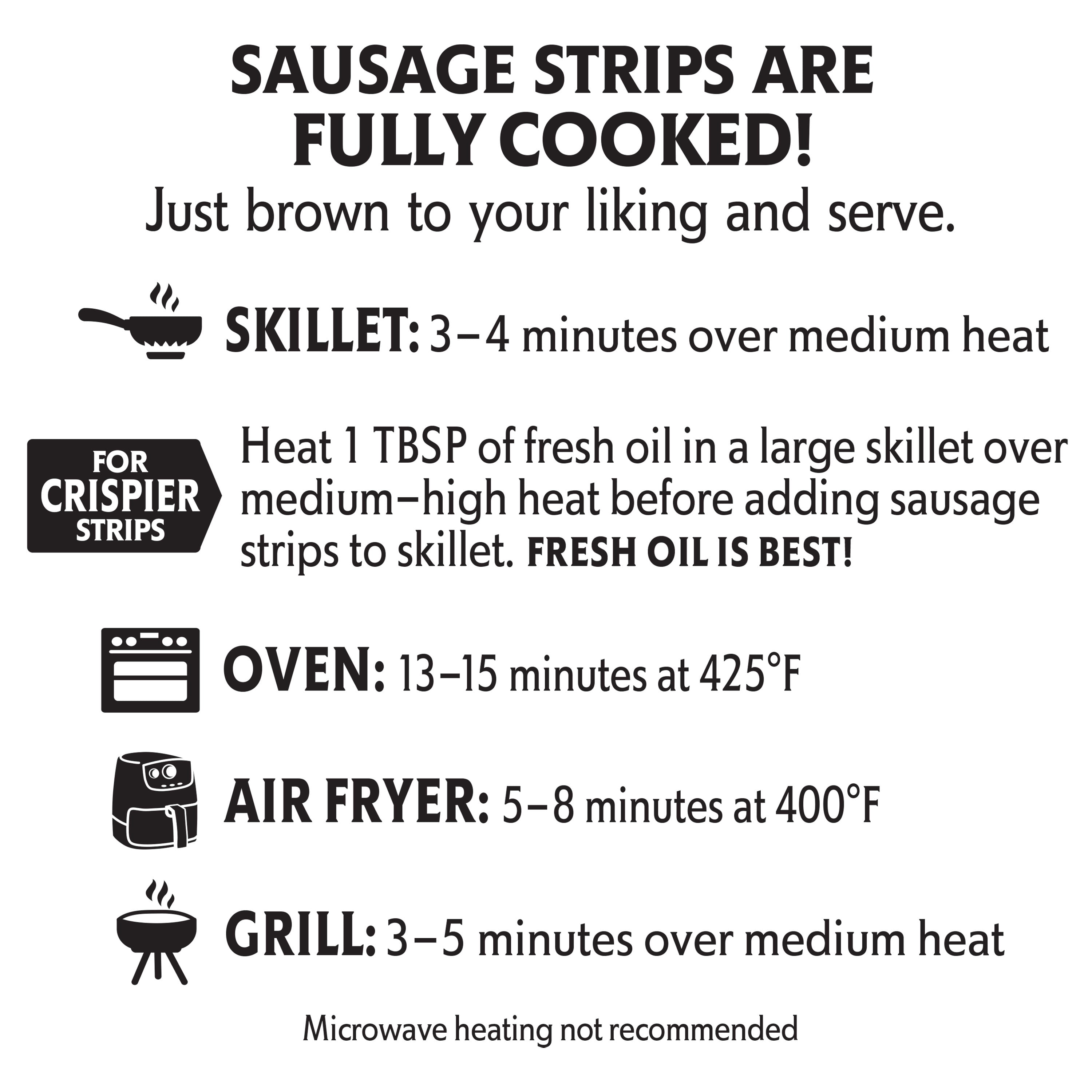 Johnsonville shop sausage strips