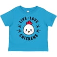 thumbnail image 3 of Inktastic Live Love Chickens Boys or Girls Toddler T-Shirt, 3 of 5