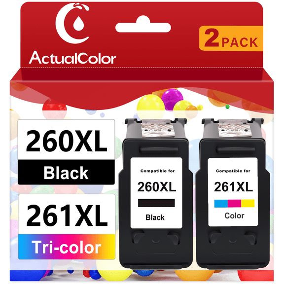 260XL 261XL Ink Cartridge for Canon 260/261 Ink for Canon Ink 260 261 Value Pack for Canon 260 Ink