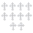 thumbnail image 2 of Molde Para Colgante De Cruz, Moldes De Silicona Cruzados, 10 Piezas, Fácil De Desmoldar, Flexible, Versátil, Retro Para Decoración De Velas Para Joyería, 2 of 7