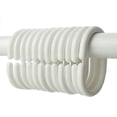 thumbnail image 1 of Paquete de 12 Cortina de ducha Hanger Hanger Bathing Accessorios de baños de anillo de plástico, 1 of 8