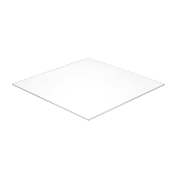 Falken Design WT3015-1-8/2424 Acrylic White Sheet, Opaque, 24" x 24", 1/8" Thick