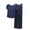 Blue4, variant on Ohufall Women's Pajama Set V Neck Sleeveless Loose Tank Top + Drawstring Ruffle Hem Soft Short Pants Pajama Sets
