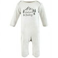 thumbnail image 3 of Touched by Nature Unisex Baby Organic Cotton Coveralls, Nature Baby, 12-18 Months, 3 of 4