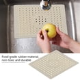 thumbnail image 2 of 2 Pack Kitchen Sink Mat, Drain Pad Protector, Flexible Sink Protector Mat With Drain Holes, Cuttable Sink Mats, Silicone Home Sink Durable Non Slip Mats For Dining Rooms Kitchens Bathrooms, 2 of 8