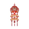 thumbnail image 1 of Adorno colgante para puerta de Año Nuevo chino 2026, adorno decorativo tradicional de la suerte. Estilo B, 1 of 9