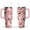 Pink-6, variant on Double-Walled Dog Lover Coffee Tumbler 40oz - Durable Stainless Steel Mug with Handle & Straw - Cute Gift for Women