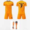 thumbnail image 3 of Traje de adultos, traje de niños, uniforme del equipo de fútbol, camiseta de fanáticos del Madrid para niños y niñas, traje de entrenamiento, conjunto de partido, camiseta informal, 3 of 5