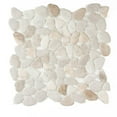 thumbnail image 3 of The Tile Life Huron Rock Earth Mix Matte Glass Mosaic Floor and Wall Tile 12x12 in 1-Piece, 3 of 11
