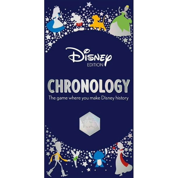 Disney Chronology Timeline Event Card Game by Buffalo Games
