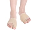 thumbnail image 4 of Funda ortopédica de silicona para corrección del hallux valgus del dedo gordo del pie, cuidado de los pies durante el día y la noche, funda para pies, protección para los dedos del pie con doble punta, 4 of 5