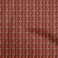 thumbnail image 1 of oneOone Cotton Poplin Red Fabric Floral Sewing Fabric By The Yard Printed Diy Clothing Sewing Supplies 42 Inch Wide, 1 of 5