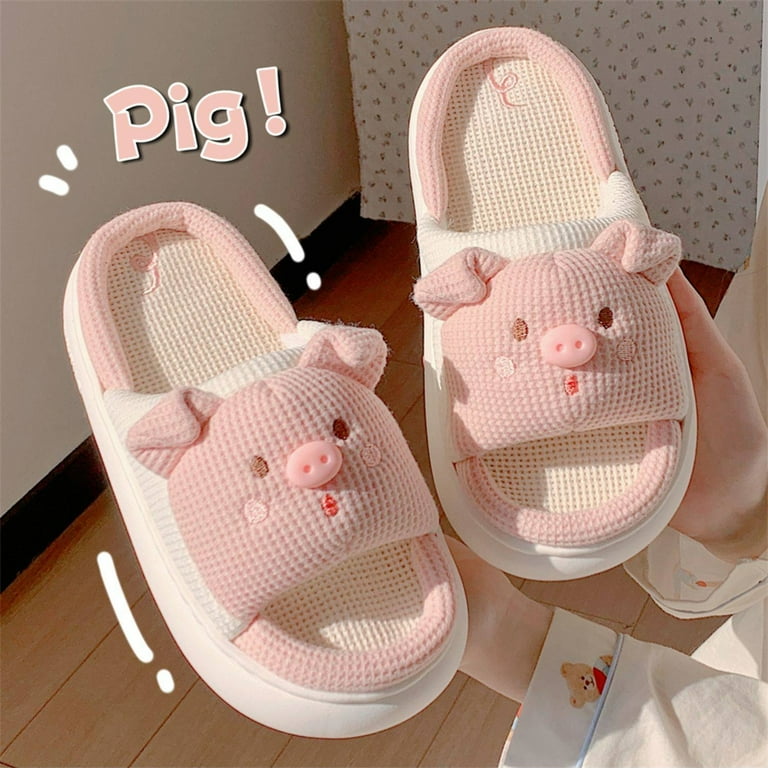 Pig house cheap slippers