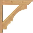 thumbnail image 3 of Ekena Millwork 5 1/2"W x 24"D x 24"H Balboa Smooth Traditional Outlooker, Western Red Cedar, 3 of 4