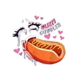 thumbnail image 2 of Funny Hot Dog Glizzy Gobbler T-Shirt For Sports and Leisure in Premium Cotton Fabric, 2 of 7
