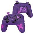 thumbnail image 6 of PlayVital Gothic Series Cute Case Skin Non-Slip Anti-Scratch Protective Silicone Cover for Nintendo Switch Pro Controller w/4 Thumb Grip 2 Sticker - Purple, 6 of 10