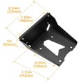Universal Motor Bracket Compatible with Kayaks Boat Transom Trolling
