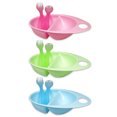 thumbnail image 2 of 2 BPA Free Baby Bowl Feeding Dish Spoon Fork Container Kids Plate Toddler Child, 2 of 2