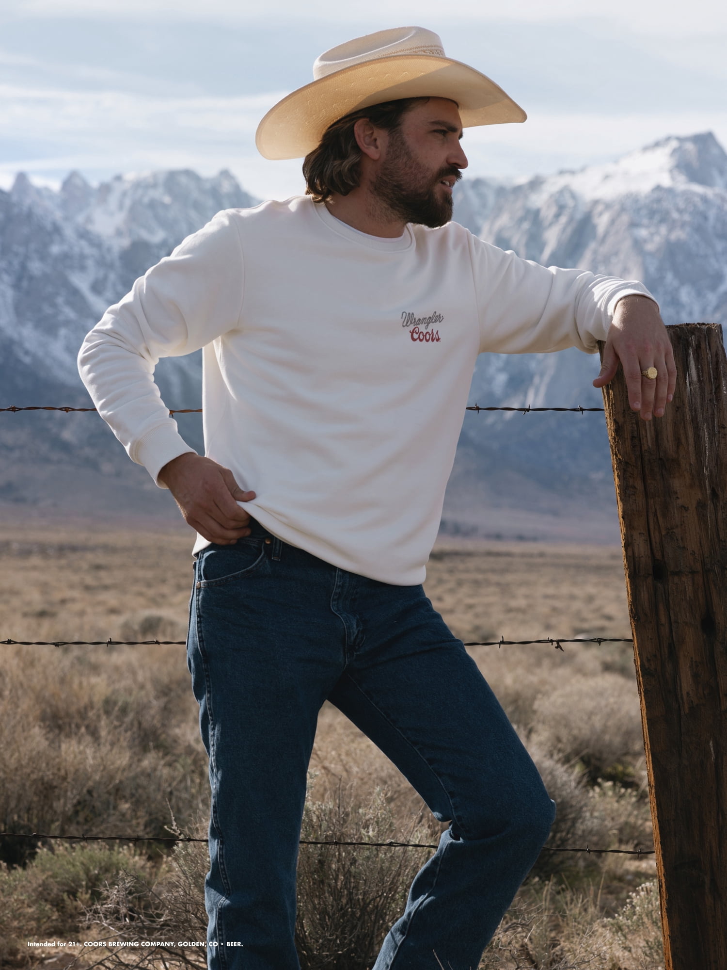 Wrangler® x Coors® Crewneck Sweatshirt