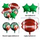 thumbnail image 5 of Vajilla desechable con temática de Rugby, suministros de fútbol americano, fiesta de cumpleaños deportiva, fiesta individual masculina, decoración de Ceremonia de Baby Shower, 5 of 5