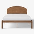thumbnail image 4 of Mainstays Kids Full Size Wood Platform Bed Frame, Walnut, 4 of 8