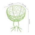 thumbnail image 2 of Iron Mesh Storage Basket Counter Standing Basket Decorative Cast Iron Storage Basket For Egg Fruit, 2 of 8