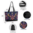thumbnail image 2 of FORMRS Canvas Laptop Tote Bag for Women with 15.6" Computer Compartments Shoulder Handbag, Geometric Eagle, 2 of 7