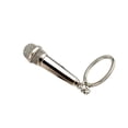 thumbnail image 3 of Microphone Pendant Keychain Simulation Mic Shaped Keyring Fashionable Bag Charm Stylish Accessory for Music Lovers, 3 of 10