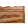 thumbnail image 5 of Taran Designs Darcy Live Edge Solid Wood King Panel Bed in Brown, 5 of 10