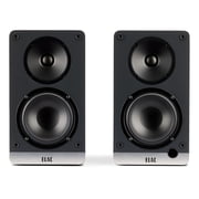 ELAC DCB41 4.5 Inch Powered Bookshelf Speaker - Pair (Walnut)