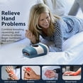 thumbnail image 5 of CINCOM Upgraded Hand Massager, Rechargeable Hand Massager with Heat and Compression for Arthritis and Carpal Tunnel with Touch Screen,Gifts for Women Men Elderly FSA/HSA Eligible, Blue, 5 of 5