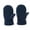 A159 Navy, variant on Yuncity Winter Kids Gloves Fleece Solid Color Thickened Warm Soft Knitted Mittens For Boys Girls Cold Weather Outdoor Play Running Sports,Black