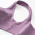thumbnail image 4 of Njagoc3 Wireless Bras for Women Plus Size Front Button Wide Straps Seamless Comfortable Everyday Daily Bra, 4 of 6