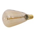 thumbnail image 3 of 4X Bombillas Vintage E14 220V ST48 Bombillas Incandescentes 25W 40W 60W Luz Retro de Filament para Colgante, 3 of 5
