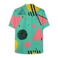 thumbnail image 4 of 80s Shirts for Men Funny Vintage 90s Outfit for Men Hawaiian Shirts Button-Up 90s Party Beach Shirt Mens 80s Clothing Bowling Shirt Graphic, 4 of 4