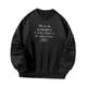 thumbnail image 3 of Sudadera de mujer con cuello redondo para uso diario XL, 3 of 9